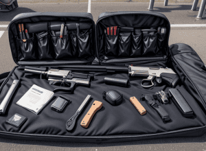 На кордоні Німеччини та Нідерландів затримали пасажира автобуса зі зброєю та наркотиками