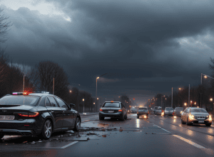 П'яний водій в Аугсбурзі спричинив низку ДТП: понад 2,3 проміле алкоголю