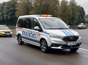 На автобані A40 у Німеччині поліція рятувала сімейство каченят, які спричинили переполох