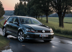 У Німеччині ДТП: 20-річний водій VW Golf заснув за кермом та перекинувся під Ульмом