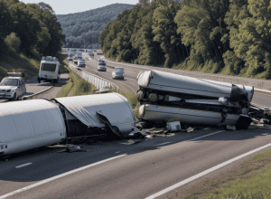 ДТП на трасі A6 у Німеччині: Перекинутий причіп заблокував рух