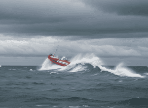 Рятувальна операція в Балтійському морі: Двох моряків підняли з крижаної води поблизу Травемюнде
