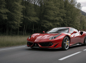 У Баварії розбився та повністю згорів Ferrari: двоє людей важко поранені