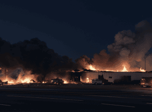 Пожежа в Ансбаху: Семеро людей постраждали під час займання даху багатоквартирного будинку в Німеччині