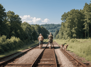 Пес Руді, що загубився, повернувся додому після пригод на залізничних коліях у Німеччині