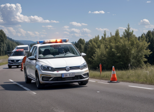 У Німеччині Volkswagen Golf зіткнувся з автобусом: є постраждалі та перекриття дороги