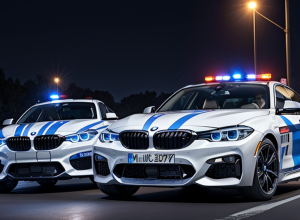 У німецькому Зінгені поліція зупинила незаконні перегони BMW: Водійські права вилучено
