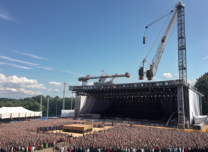 Rock am Ring 2025: Розпочалося будівництво гігантської сцени на Нюрбургрингу