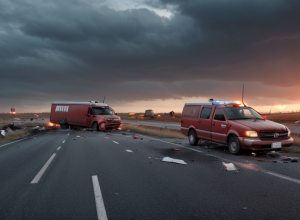 Смертельна аварія у Німеччині: VW Caddy зіткнувся лоб у лоб з вантажівкою, двоє загиблих