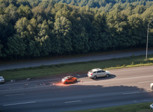 ДТП у Німеччині: Мотоцикліст врізався у нерухомий автомобіль на трасі B111 поблизу Цинновіца