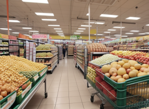 У Німеччині жінка намагалася викрасти продукти із супермаркету, сховавши їх у дитячому візку