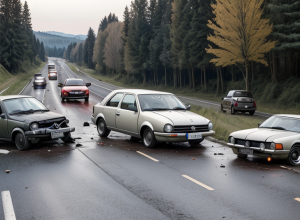 Двоє людей отримали важкі травми в ДТП за участю Opel та VW на трасі B176 у Німеччині