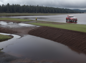 У Німеччині після негоди автомобіль знайшли у водоймі: підняли пожежну тривогу