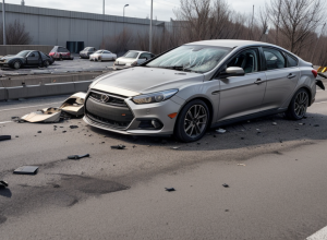 У Білефельді BMW врізався у бетонну стіну: водій серйозно травмований