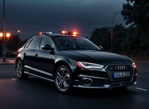 Гонитва від поліції в Німеччині: 19-річний водій Audi тікав від правоохоронців у Гефельсбергу