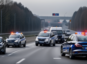 У Німеччині на трасі А4 зупинили авто з Польщі: у водія знайшли зброю та ножі