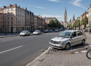 У німецькому Альтенбурзі водій Skoda не пропустив велосипедиста: 26-річний постраждалий у лікарні