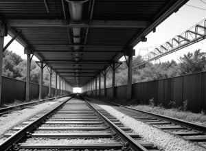 В Оффенбурзі (Німеччина) чоловік наражав себе на смертельну небезпеку, переходячи залізничні колії