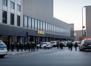 Масштабна операція в IKEA Гамбург: Звільнений співробітник погрожував повернутись озброєним