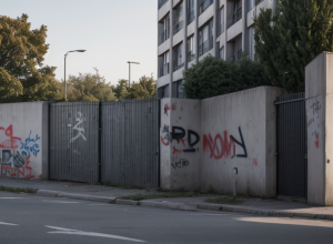 У Дармштадті затримали підлітка за політичне графіті