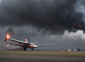 Знову Boeing: Драматична евакуація пасажирів з охопленого вогнем літака в Денвері