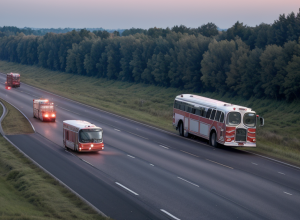 У Німеччині перекинувся автобус Flixbus: 20 постраждалих, автобан A19 перекрито