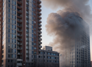 Пожежа в Німеччині: Фритюрниця спричинила займання на кухні багатоповерхівки