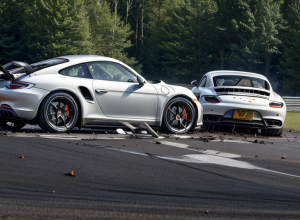 Аварія на Нордшляйфе: Porsche розбився на швидкості 190 км/год
