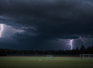 Блискавка вдарила у підлітків на футбольному тренуванні в Чехії: є постраждалі