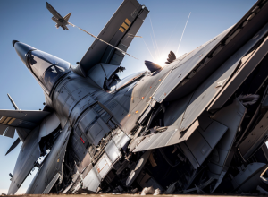 Зіткнення Eurofighter з чайкою на швидкості 950 км/год: шокуючі кадри з авіашоу в Іспанії