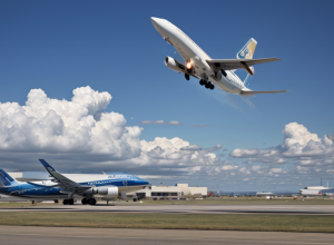 Аварійна ситуація в аеропорту США: пілот екстрено пішов на друге коло через сильний вітер