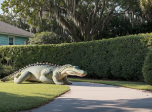 Алігатор-втікач у Флориді: Поліція зловила небезпечну рептилію прямо біля будинку