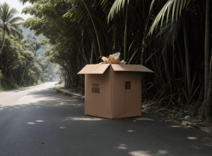 Диво біля дороги: На Філіппінах жінка знайшла новонароджену дитину в картонній коробці