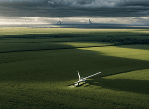 У Німеччині обвалилася 125-метрова вітрова турбіна: уламки розлетілися по полю