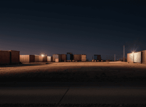 У Ді́нслакені з вантажної станції викрали контейнер із матеріалами