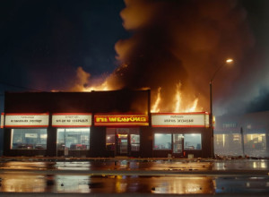 Масштабна пожежа в магазині Tedi у Крефельді: Постраждала клієнтка у небезпеці