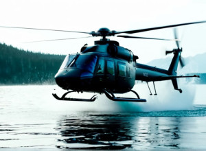 Авіакатастрофа в Бразилії: Гелікоптер впав у озеро, пілот і пасажир вижили