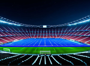 Грандіозне шоу дронів НФЛ осяяло небо над Берліном