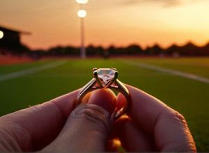 Чемпіонка світу Анна Холл та зірка НФЛ Даріус Слейтон заручилися на місці свого знайомства