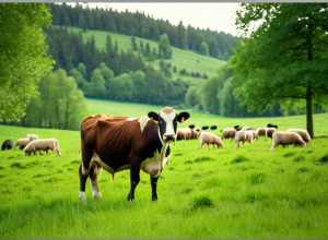 Неймовірна пригода корови Мюкке: втеча від бійні та життя серед овець