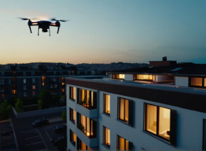 Дрон за вікном: від переляку до сміху – вірусна історія мешканки