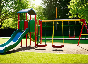 Клуб НФЛ "Індіанаполіс Колтс" відкрив новий дитячий майданчик у Берліні, перевершивши всі очікування