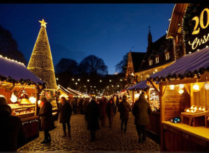 Різдвяний ярмарок у Ростоку: Святкові традиції та місцеві виробники