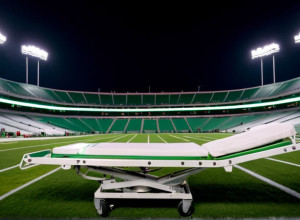 Моторошна Сцена на Футбольному Полі: Зірка Коледжу Втратив Свідомість Під Час Матчу