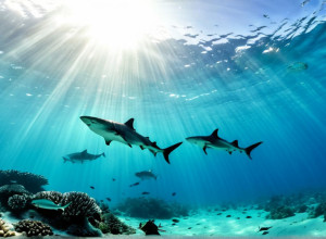 Тенісна Королева Арина Соболенко Плаває з Акулами на Мальдівах