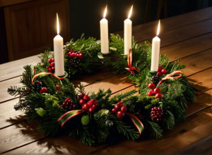 Німецькі зірки створюють різдвяні вінки для благодійності