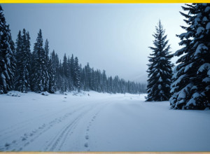 Наближення зими: "Полярний експрес" принесе до 20 сантиметрів снігу