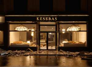 Руйнування в центрі Фюрта: Чоловік на навантажувачі врізався у ювелірний магазин та закусочну