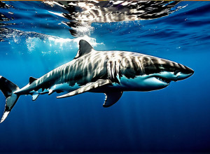 Біля узбережжя ПАР: Біла акула полювала на тюленя протягом 40 хвилин