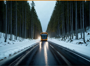 Серйозна ДТП у Швеції: Автобус з німецькими студентами Erasmus перекинувся на засніженій дорозі